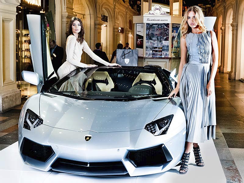 Компания Lamborghini продемонстрировала в Москве новый суперкар