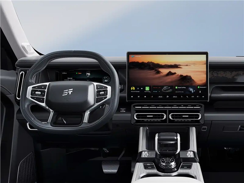 Jetour T1 (2025) центральная консоль