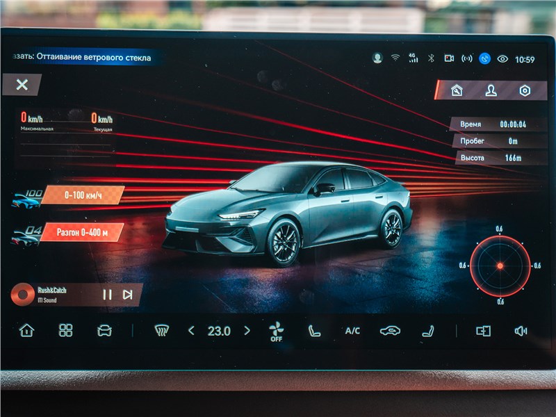 Changan UNI-V (2026) монитор