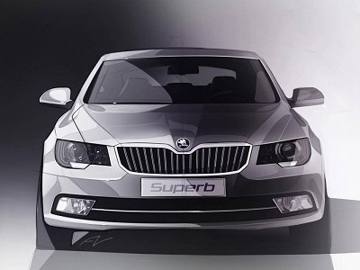 Появилась информация о новом поколение модели Skoda Superb