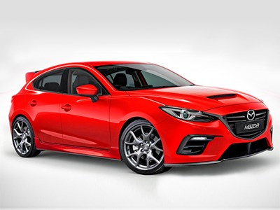 Mazda готовит к премьере новую версию модели Mazda 3 MPS