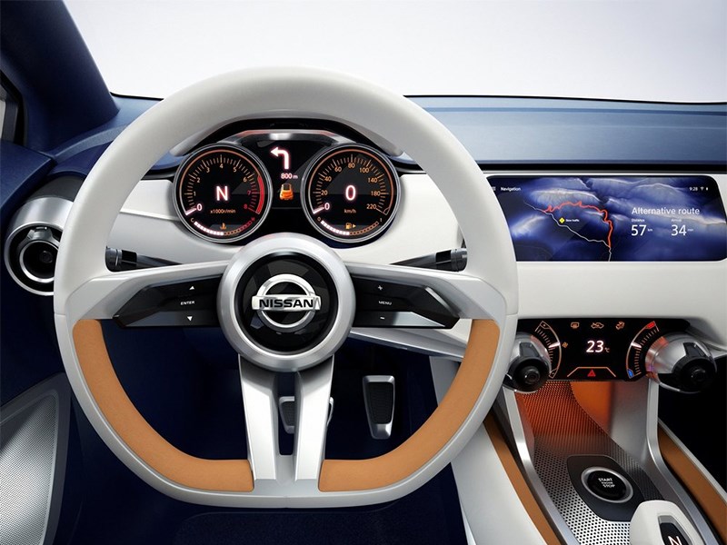 Nissan Sway Concept 2015 водительское место