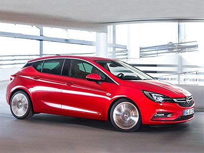 Появились первые официальные изображения Opel Astra 2016 модельного года