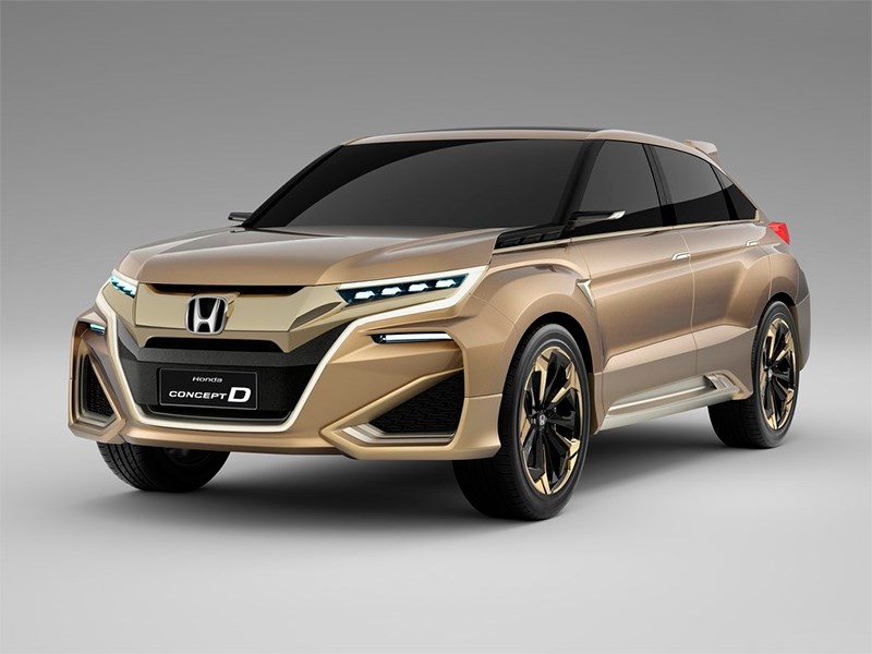 Honda покажет новый кроссовер в Пекине