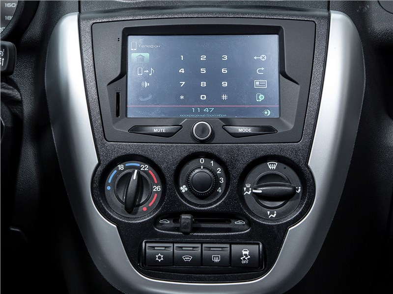 Lada Granta Liftback 2014 центральная консоль