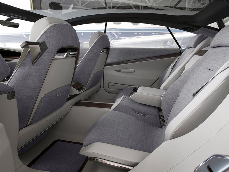 Cadillac Escala Concept 2016 задние кресла
