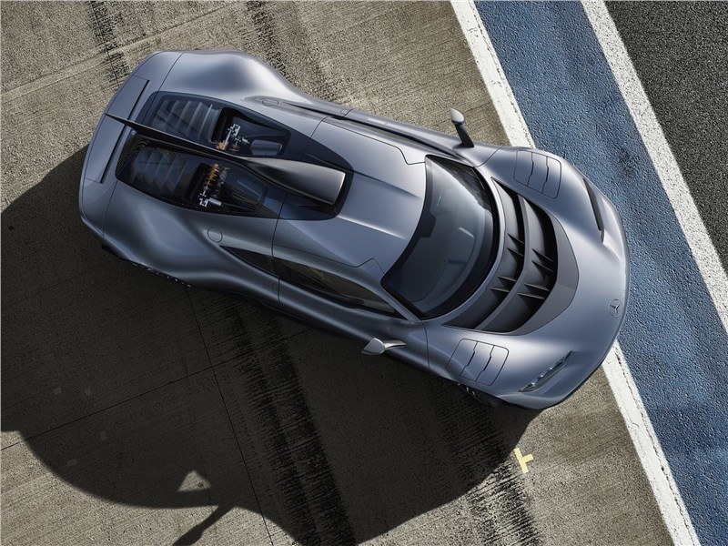 Mercedes-Benz AMG Project ONE Concept 2017 вид сверху