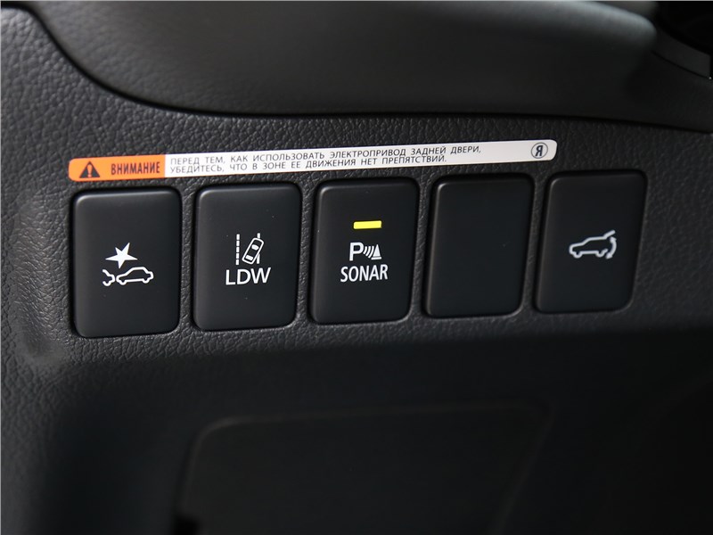 Mitsubishi Outlander 2018 кнопки