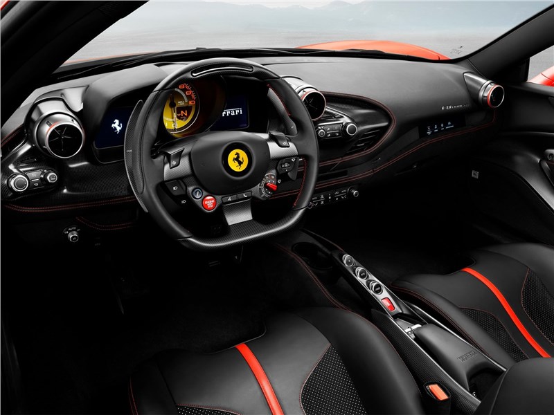 Ferrari F8 Tributo 2020 салон