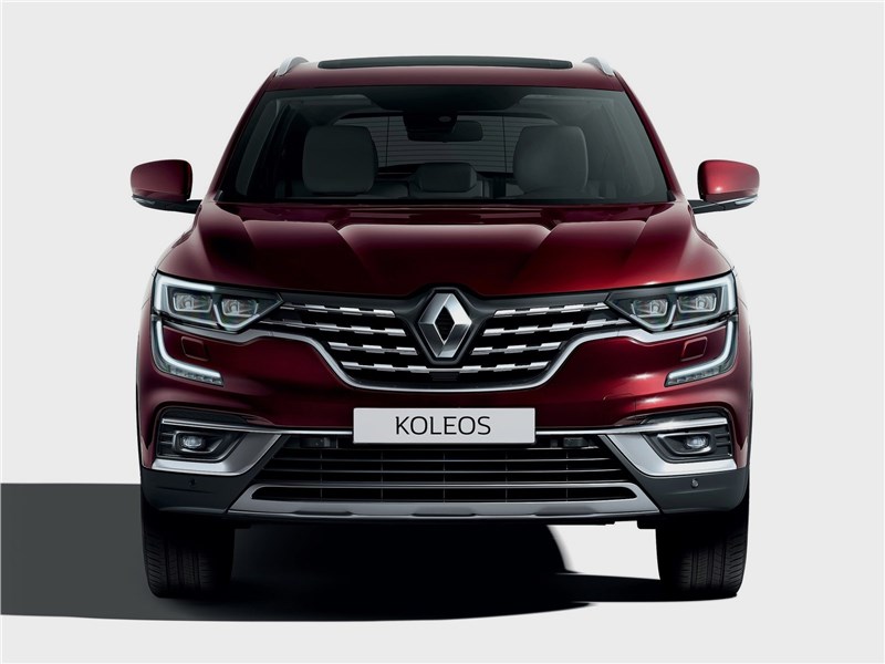Renault Koleos 2020 вид спереди
