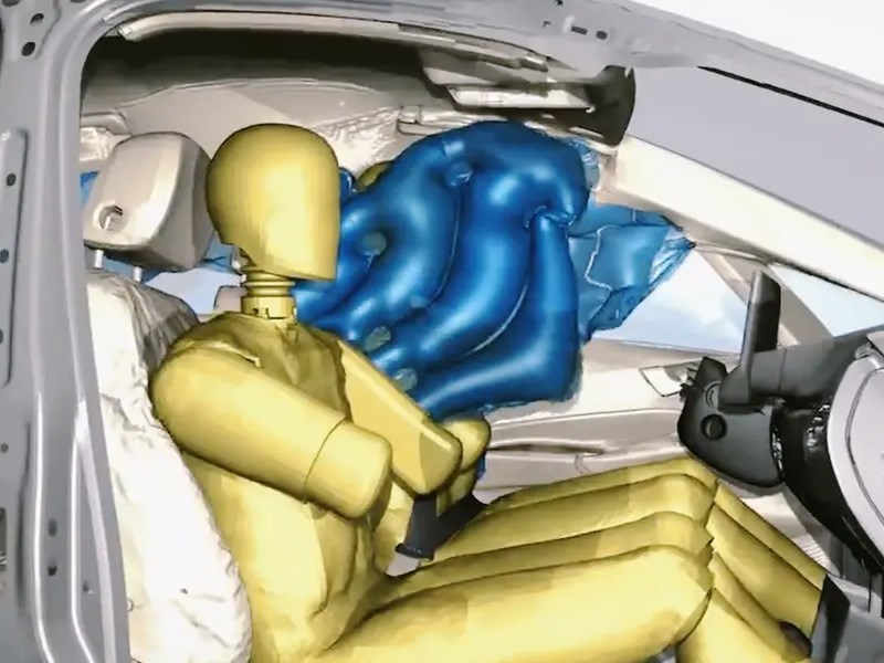 Volkswagen первым внедрит новый тип подушек безопасности