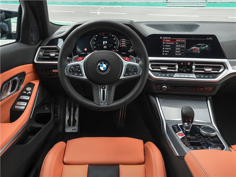 BMW M3 Sedan (2021) салон