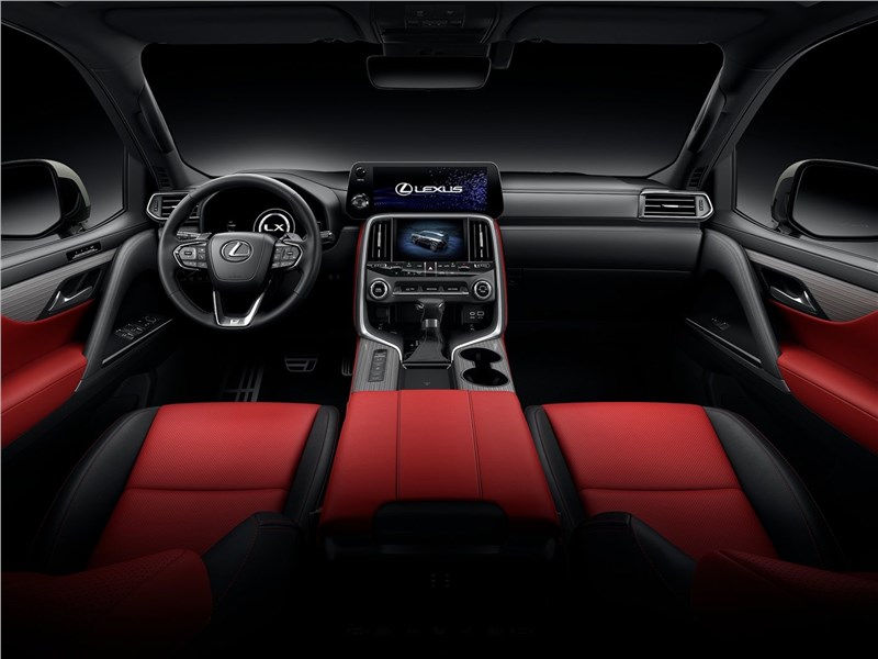 Lexus LX (2022) салон