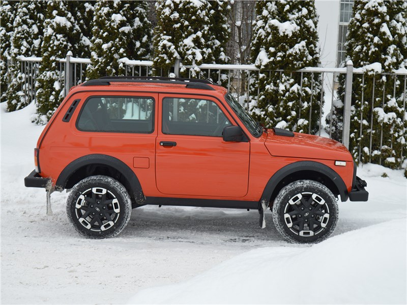 LADA Niva Sport (2025) вид сбоку