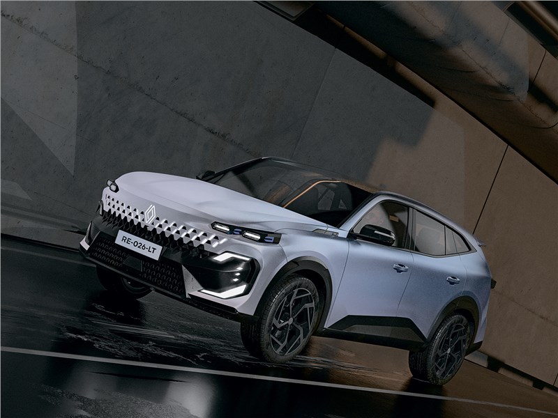Renault Filante E-Tech 250 (2026) вид спереди
