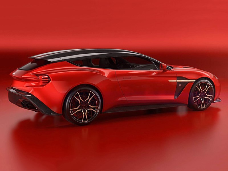 Zagato рассекретила универсал на базе Aston Martin Vanquish
