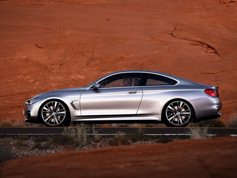 BMW 4-Series 2013 вид сбоку
