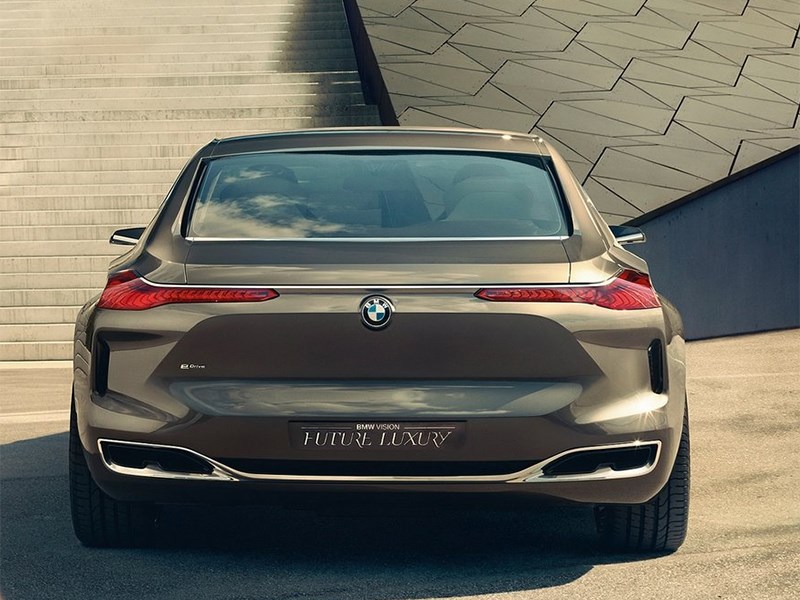 BMW Vision Future Luxury Concept 2014 вид сзади