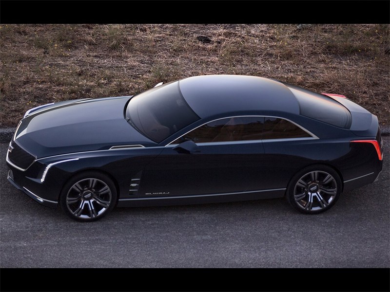 Cadillac Elmiraj concept 2013 вид сверху