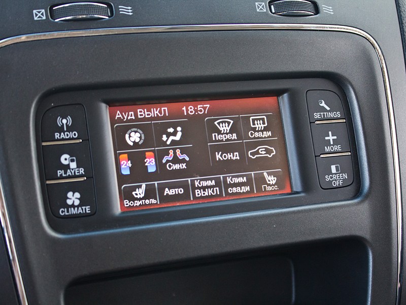Dodge Journey 2011 сенсорный экран мультимедийной системы