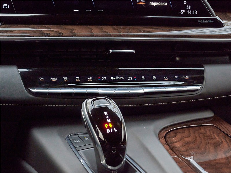 Cadillac Escalade (2021) блок климат-контроля
