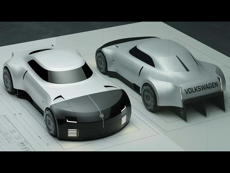 Volkswagen показал суперкар, который пока существует только в мечтах дизайнеров