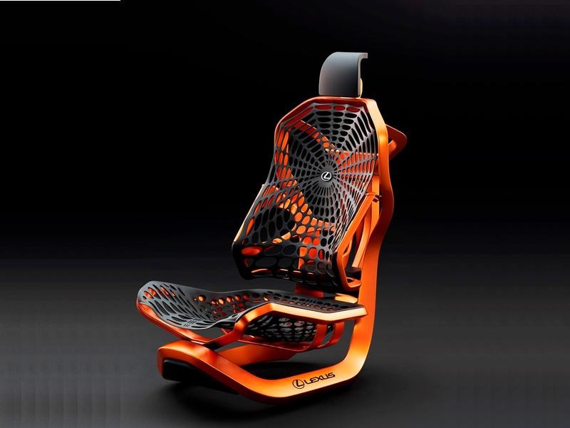 Lexus показал прототип кинетического кресла