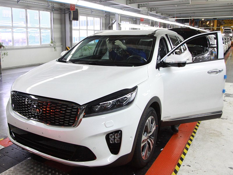 В России начали собирать обновленный Kia Sorento Prime