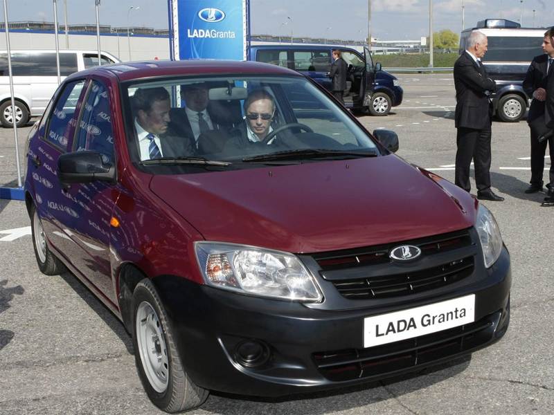 Украина хочет организовать сборку Lada Granta