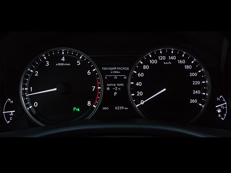 Lexus GS 2013 приеборная панель