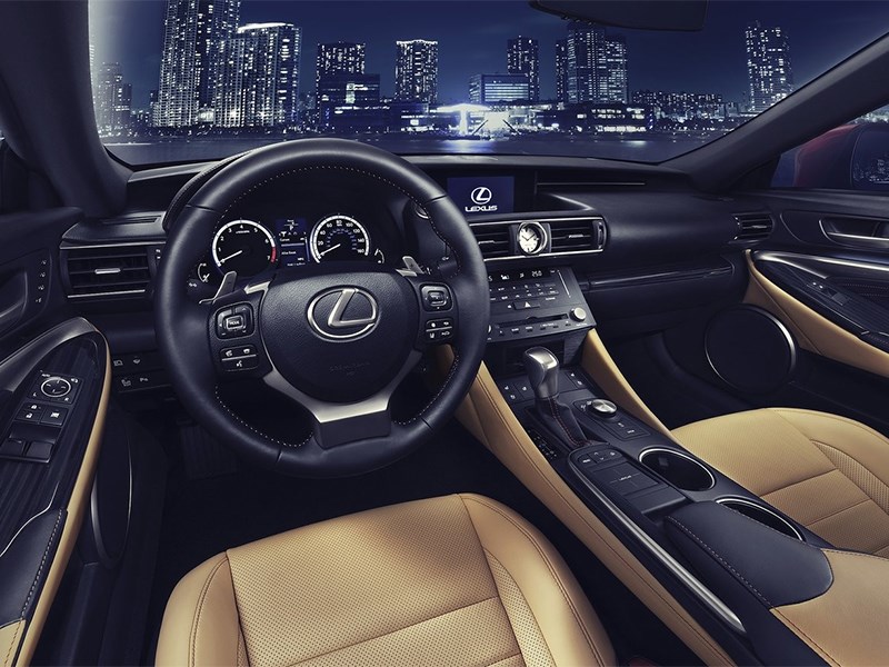 Lexus RC 2015 салон