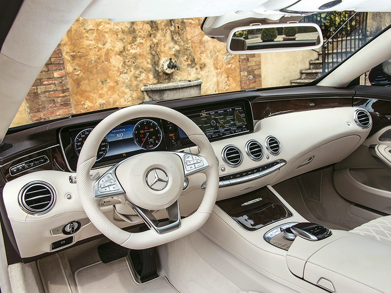 Mercedes-Benz S-Klasse Coupe 2014 салон