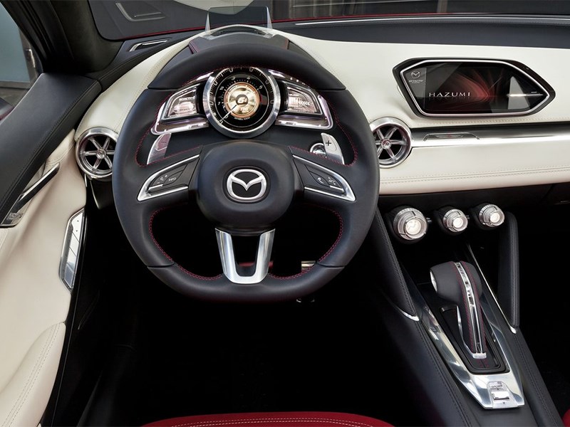 Mazda Hazumi concept 2014 водительское место