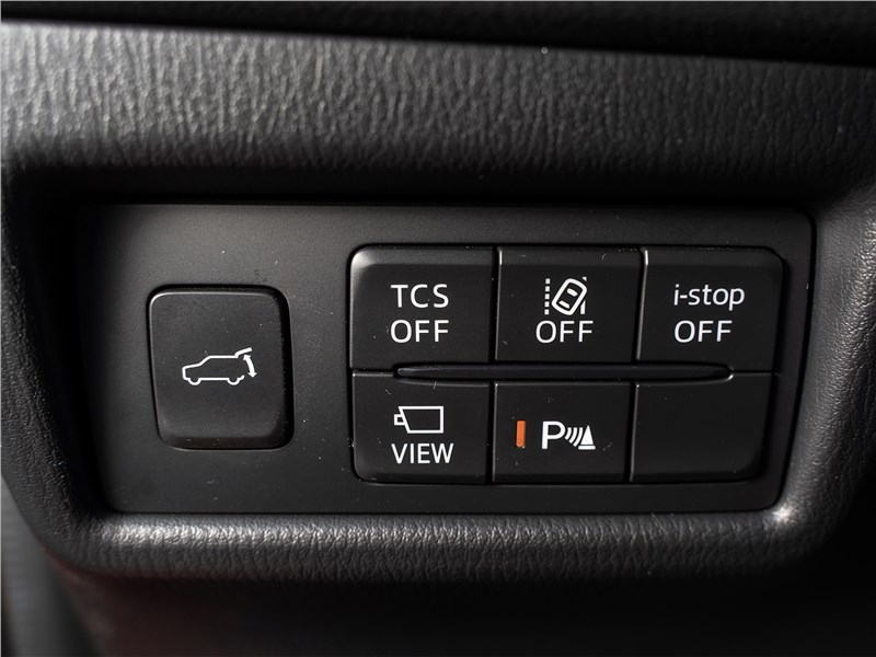 Mazda CX-5 2017 кнопки управления