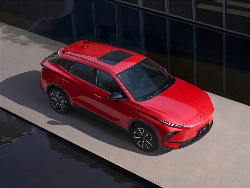 Omoda C5 (2026) вид сверху