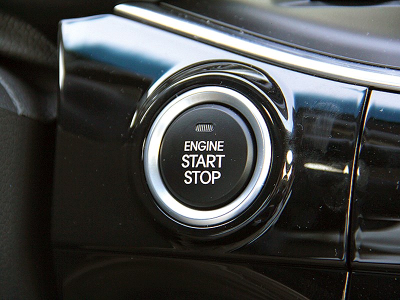 Kia Optima 2014 кнопка "старт-стоп"