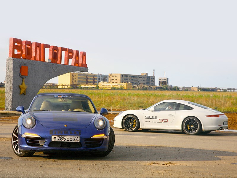 Porsche 911 Carrera 4S - автопробег «911 часов с 911»