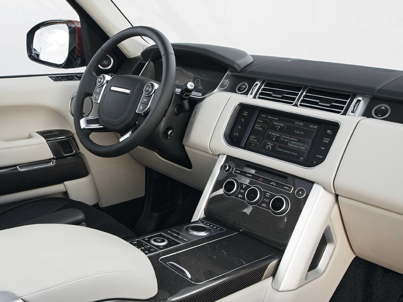 Land Rover Range Rover 2013 водительское место