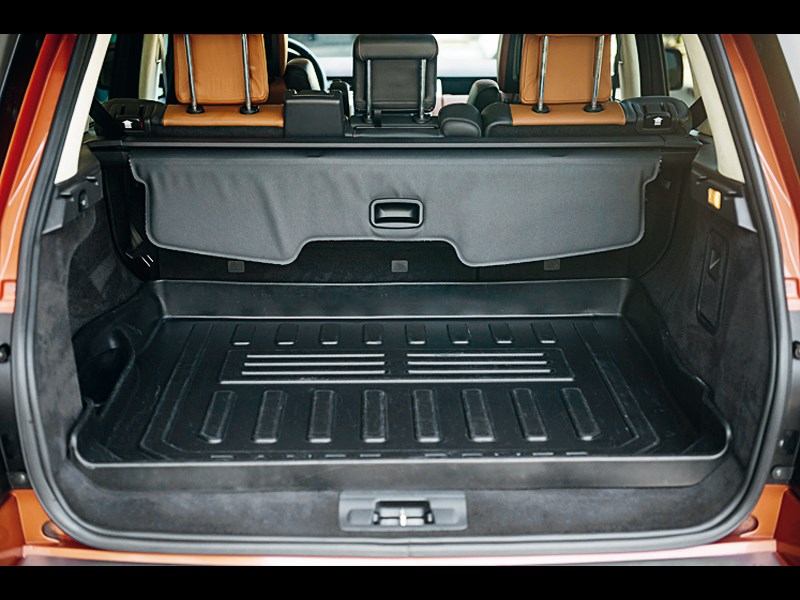 Range Rover Sport 2005 багажное отделение
