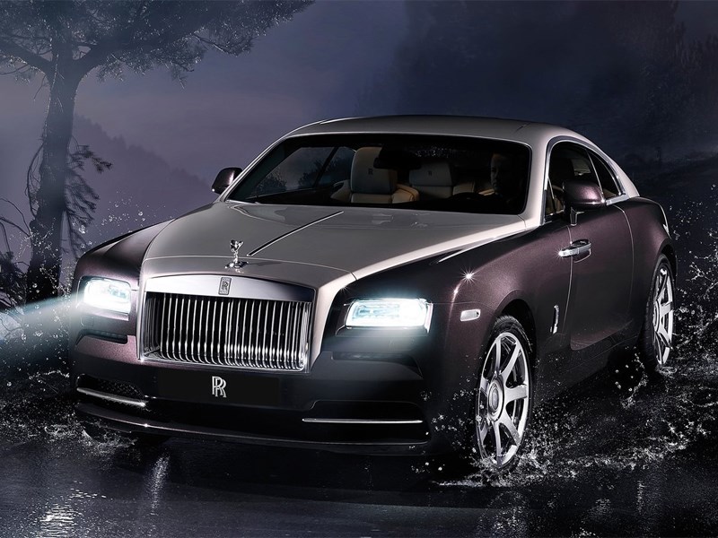Новый Rolls-Royce Wraith - Rolls-Royce Wraith 2013 вид спереди