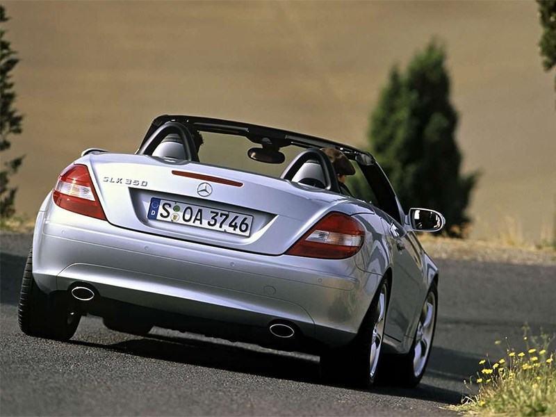 Mercedes-Benz SLK-Klasse 2005 вид сзади