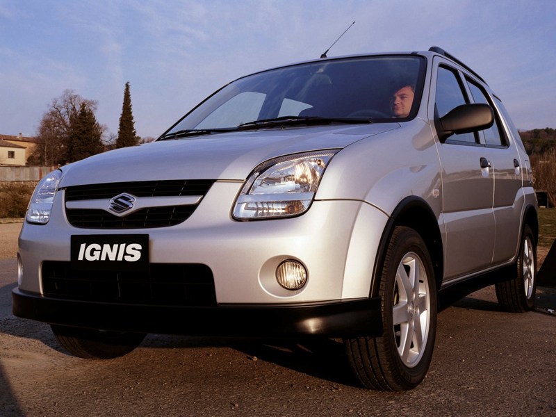 Suzuki Ignis 2004 вид спереди слева фото 4