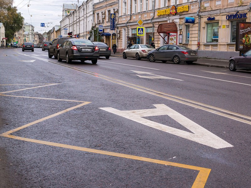 В столице появятся временные выделенные полосы