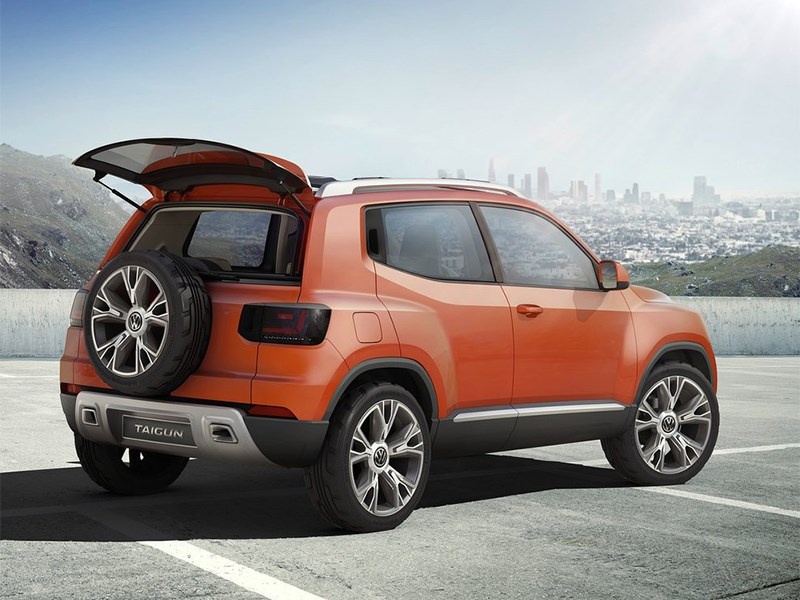 Volkswagen Taigun concept 2014 вид сбоку