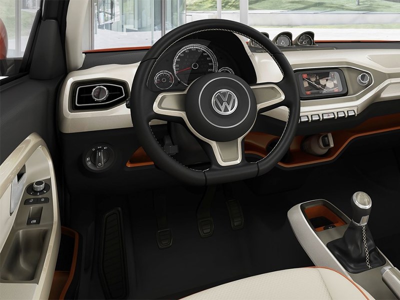 Volkswagen Taigun concept 2014 водительское место
