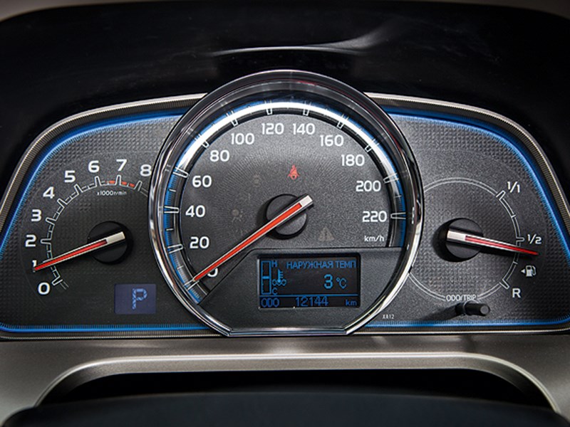 Toyota RAV4 2013 приборная панель