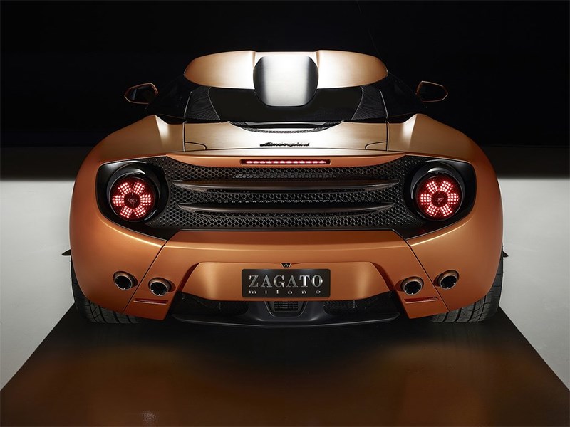 Lamborghini 5-95 Zagato 2014 вид сзади