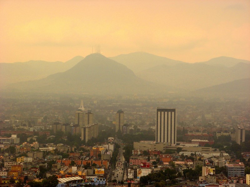 В столице Мексики ограничили использование автомобилей для личного пользования