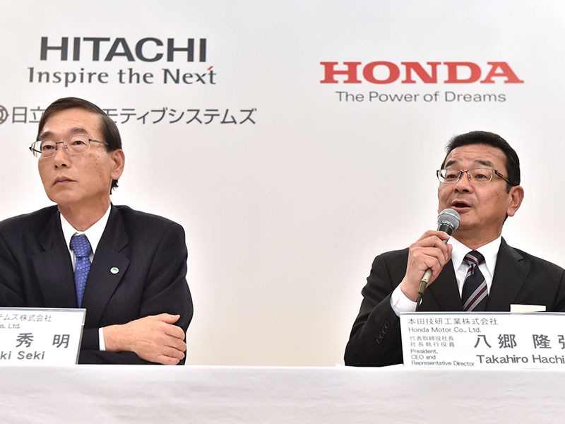 Honda будет делать электромобили вместе с Hitachi