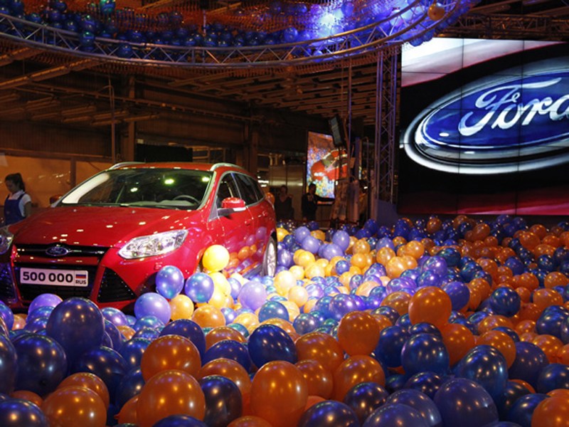 Ford отчитался по итогам продаж в РФ